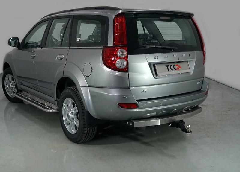 Фаркоп (оцинкованный, надпись Haval,  шар E нерж.) 75/1200кг