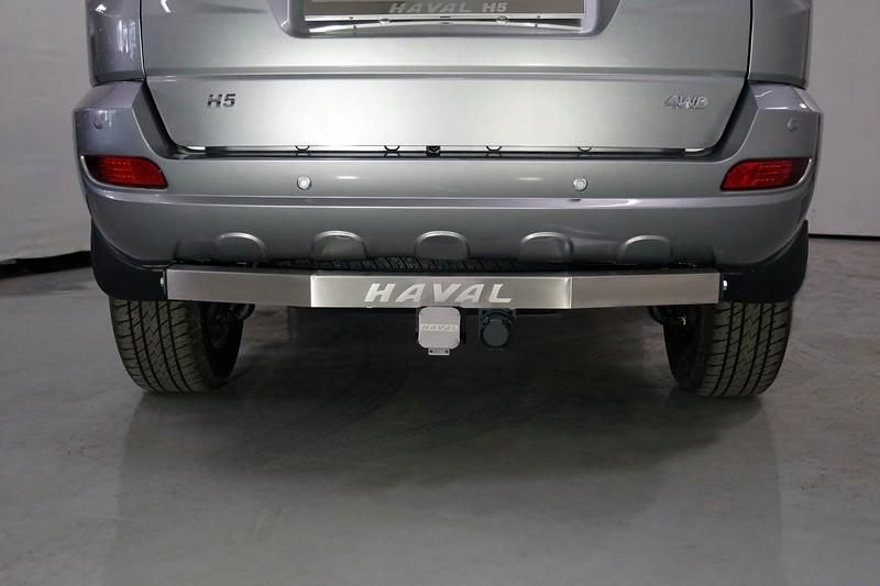 Фаркоп (оцинкованный, надпись Haval,  шар E нерж.) 75/1200кг
