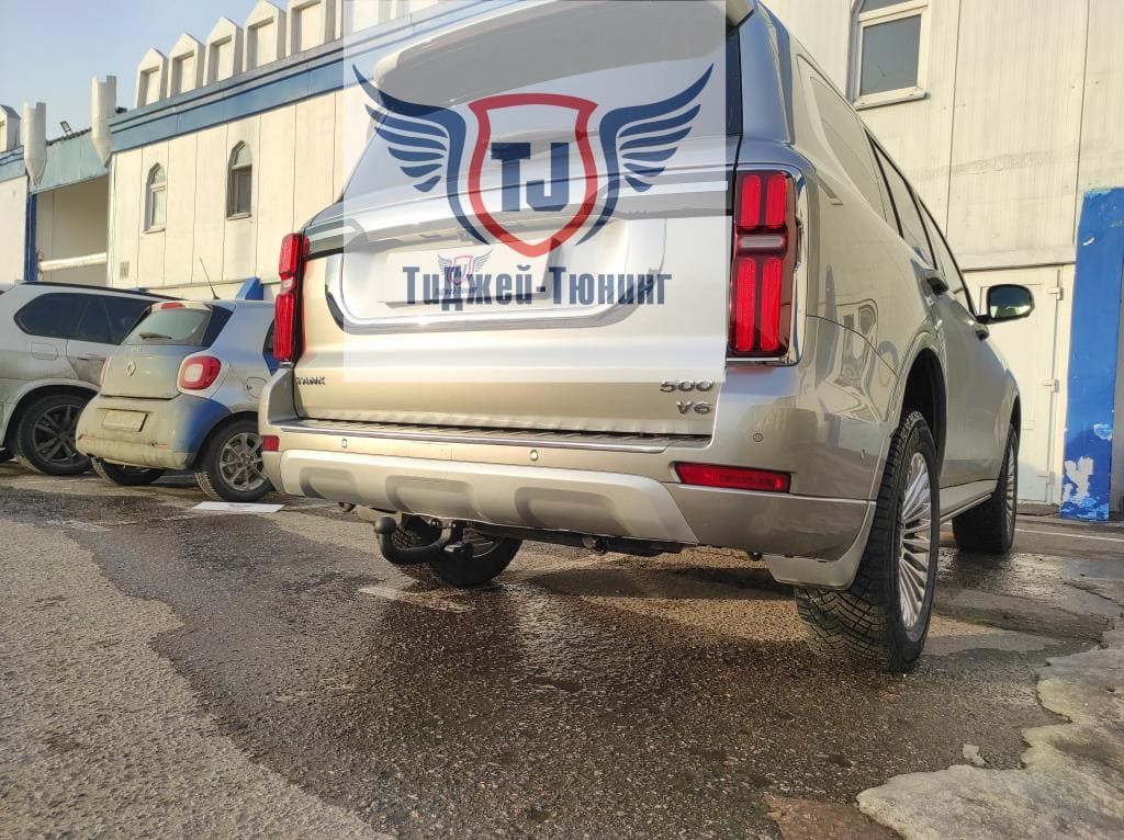 Фаркоп быстросъёмный, запирается на ключ, нагрузка - 75/2500кг на Танк 500