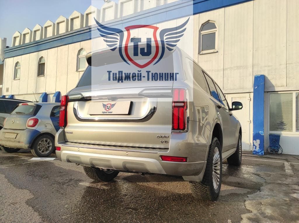Фаркоп быстросъёмный, запирается на ключ, нагрузка - 75/2500кг на Танк 500