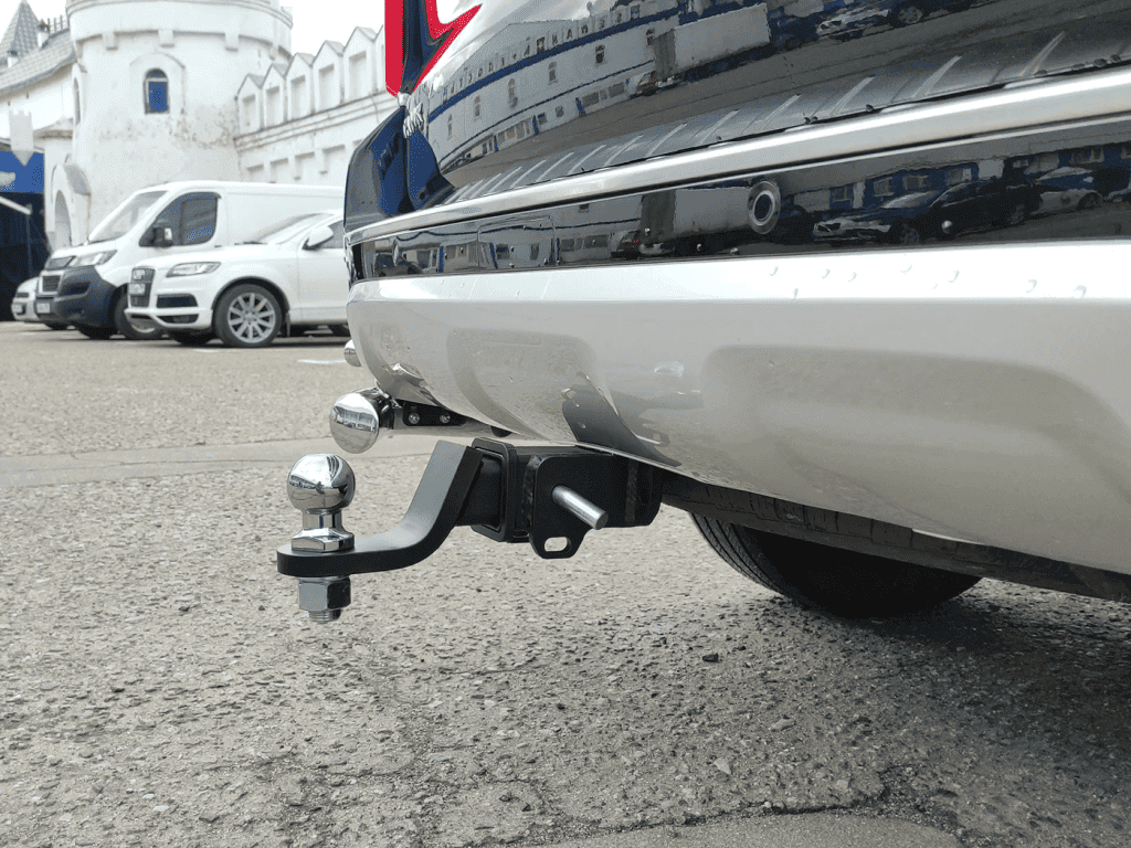 Фаркоп съёмный, американский квадрат, тип Е, нагрузка - 75/2500 кг на Танк 500