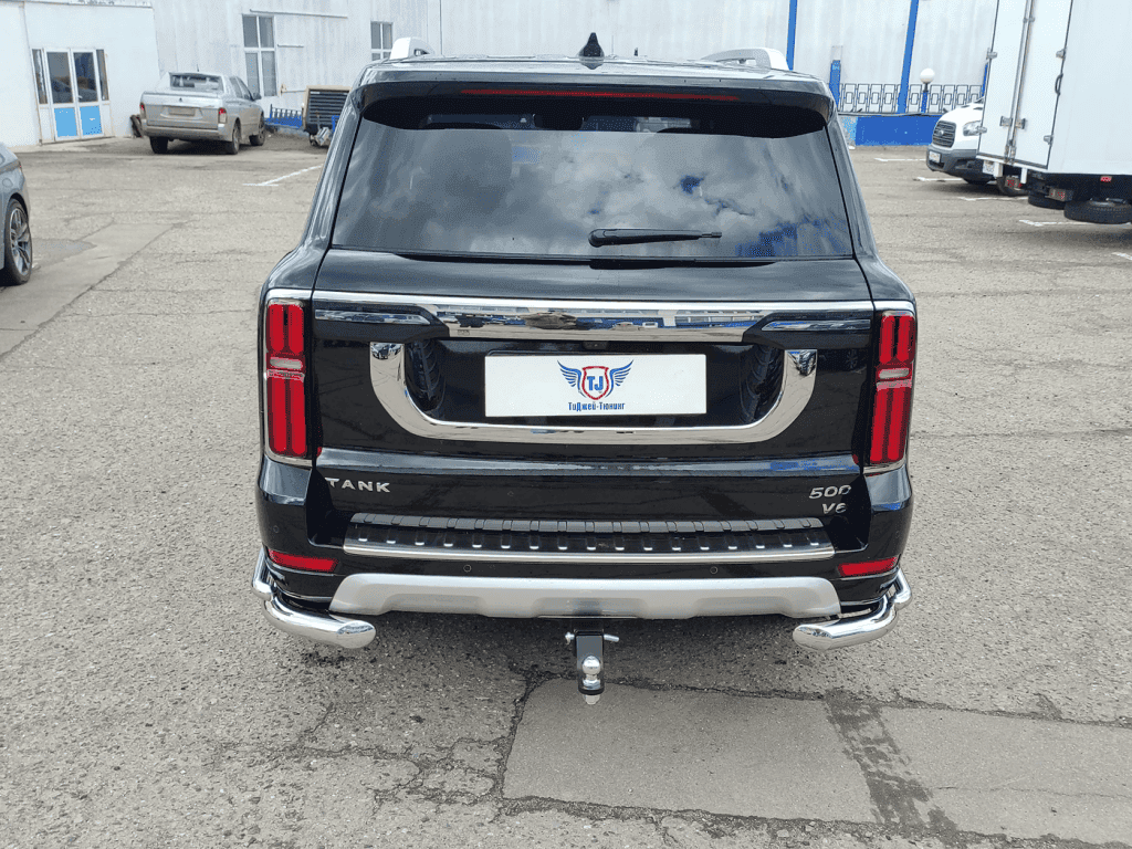 Фаркоп съёмный, американский квадрат, тип Е, нагрузка - 75/2500 кг на Танк 500