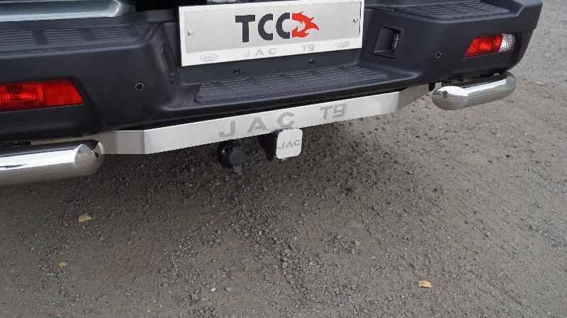 Фаркоп (оцинкованный, надпись JAC T9, шар E) 100/2500кг