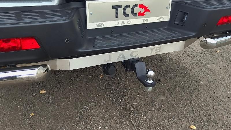 Фаркоп (оцинкованный, надпись JAC T9, шар E) 100/2500кг