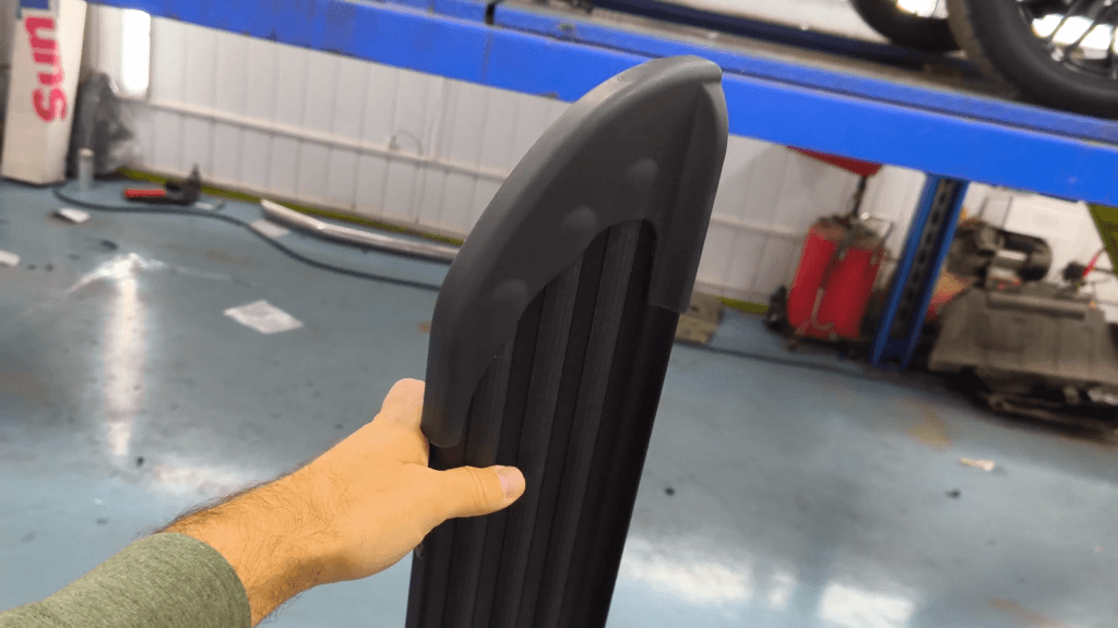 Пороги алюминиевые ''Slim line Black'' 1720 мм