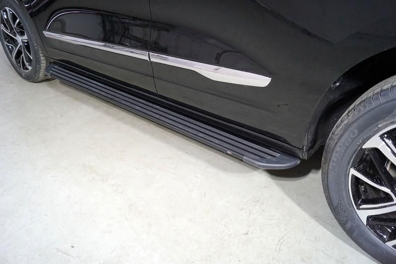 Пороги алюминиевые "Slim Line Black" 1820 мм