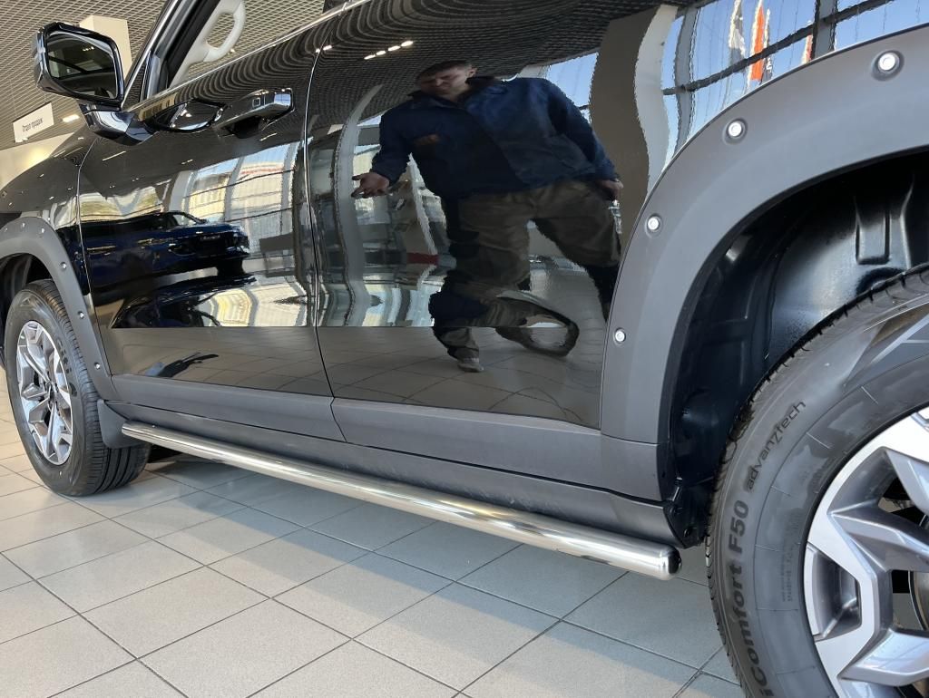 Трубы боковые 60мм к-т на Haval Dargo
