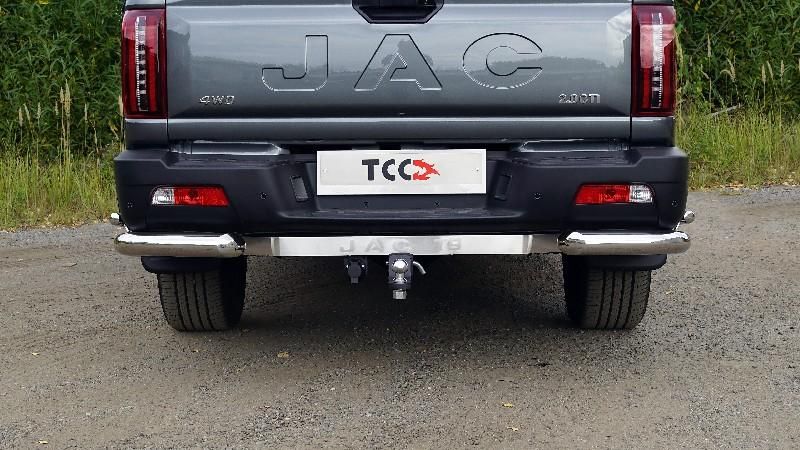 Фаркоп (оцинкованный, надпись JAC T9, шар E) 100/2500кг
