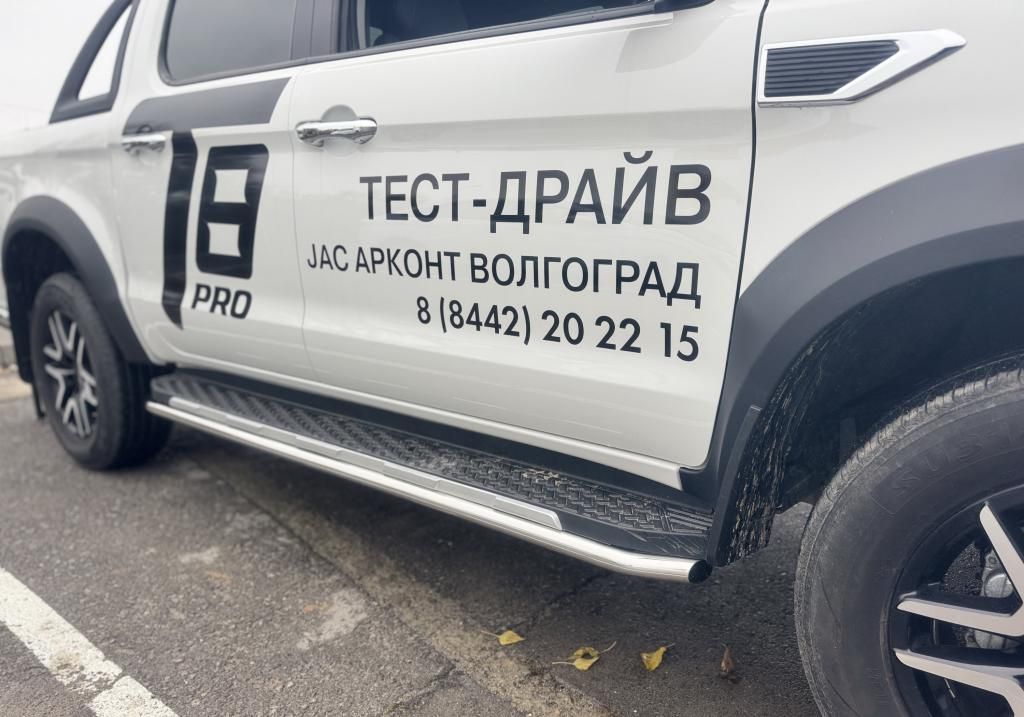 Окантовки штатных порогов 42мм к-т